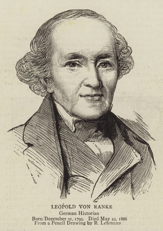Leopold von Ranke (grafika) autorstwa German School