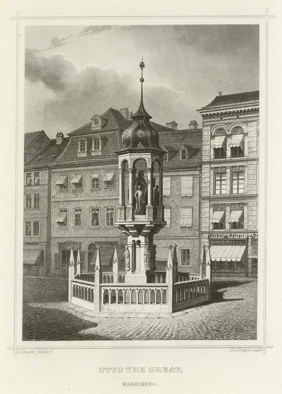 Ottona Wielkiego, Magdeburg autorstwa German School
