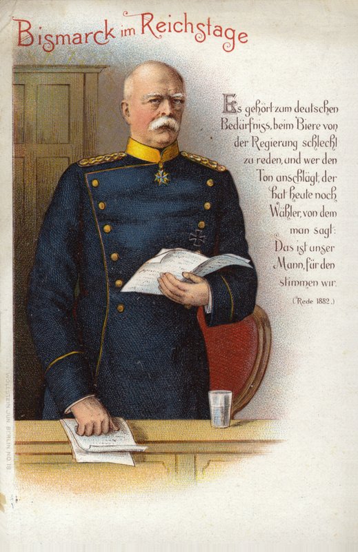 Otto von Bismarck autorstwa German School