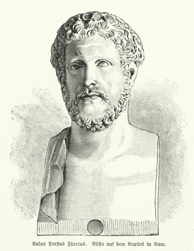 Persius, rzymski poeta autorstwa German School