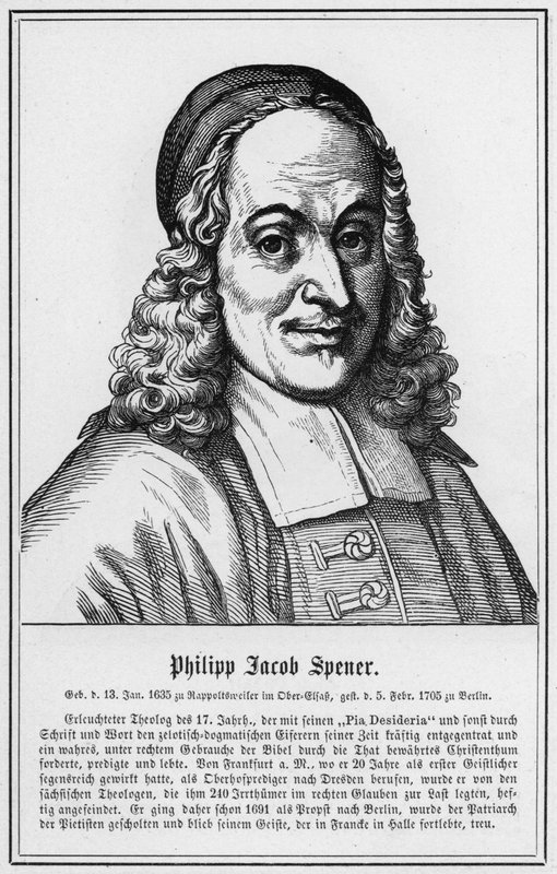 Philipp Jacob Spener (grafika) autorstwa German School