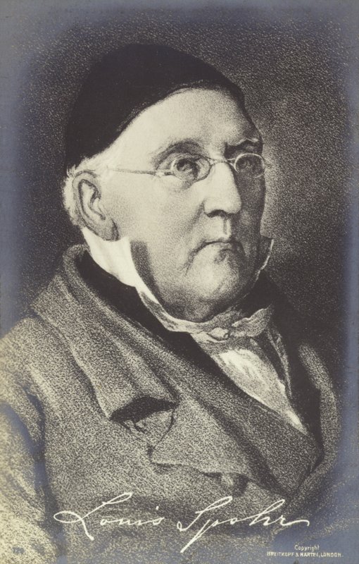 Portret Louisa Spohr autorstwa German School