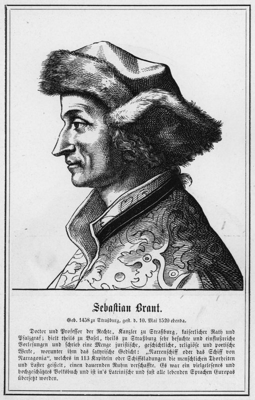 Sebastian Brant (grawerunek) autorstwa German School