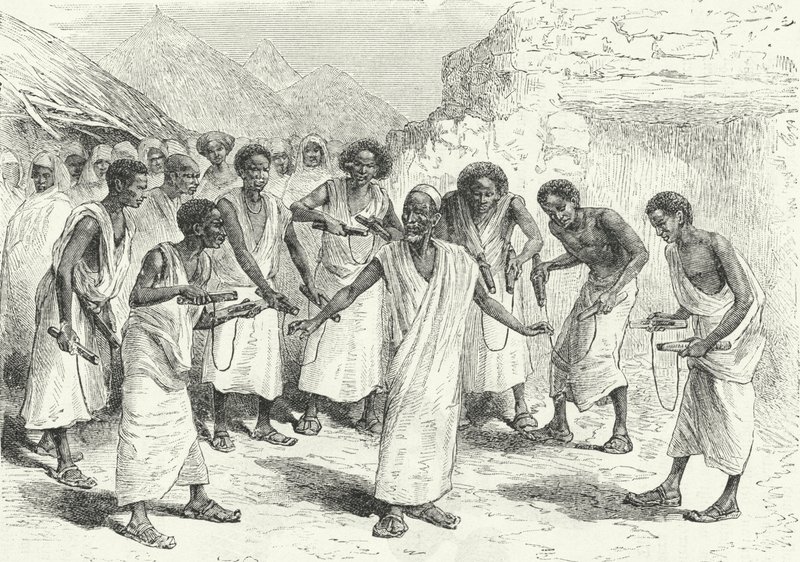 Somalijscy tancerze z Mogadiszu autorstwa German School