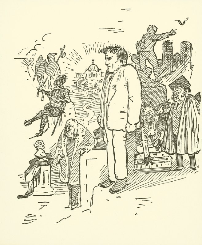 pan H. Belloc autorstwa Gilbert Keith Chesterton