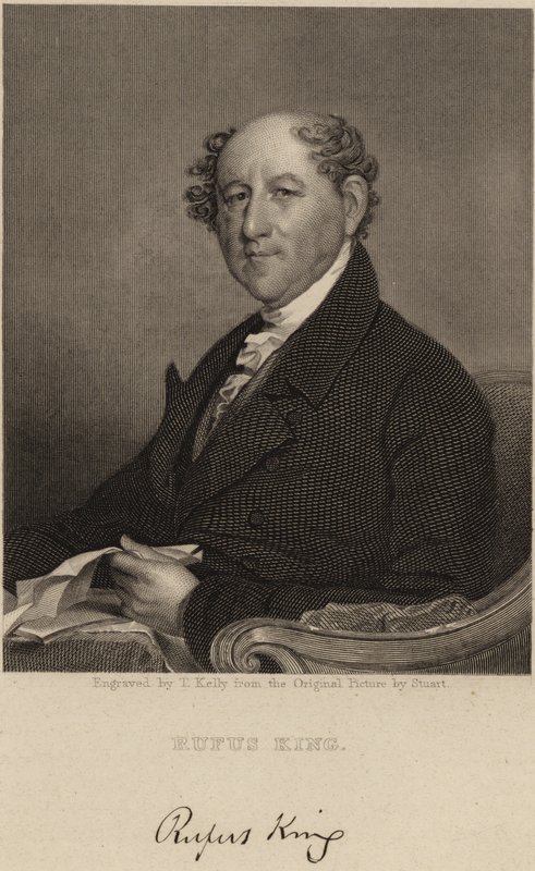 Rufus Król autorstwa Gilbert Stuart