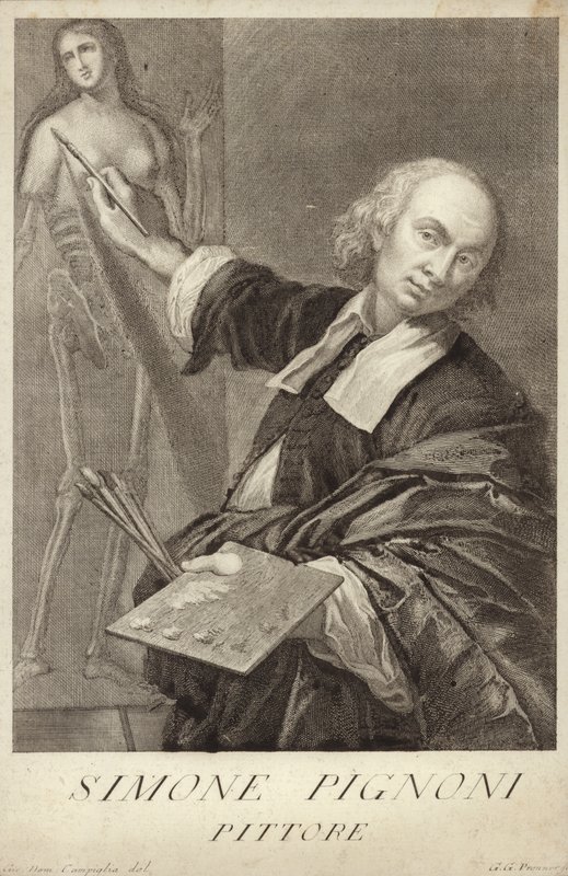 Simone Pignoni, włoski malarz autorstwa Giovanni Domenico Campiglia