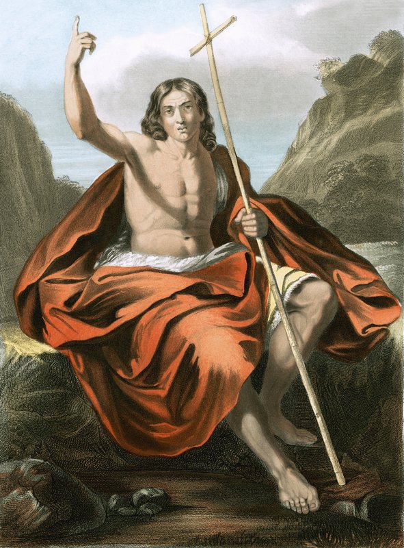 Jan Chrzciciel autorstwa Giovanni Francesco Barbieri