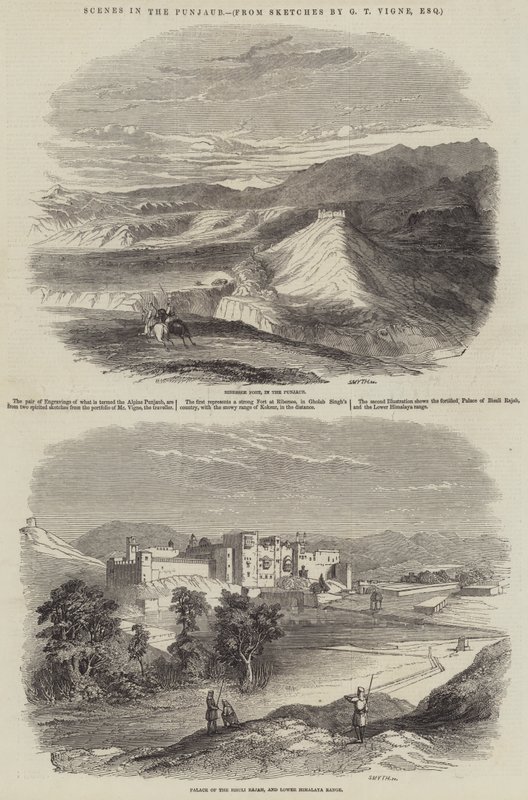 Sceny w Pendżabie autorstwa Godfrey Thomas Vigne