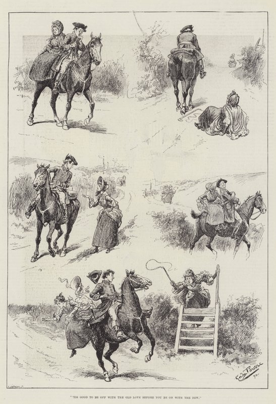 Dobrze jest odejść ze Starą Miłością, zanim przejdziesz do Nowej autorstwa Gordon Frederick Browne