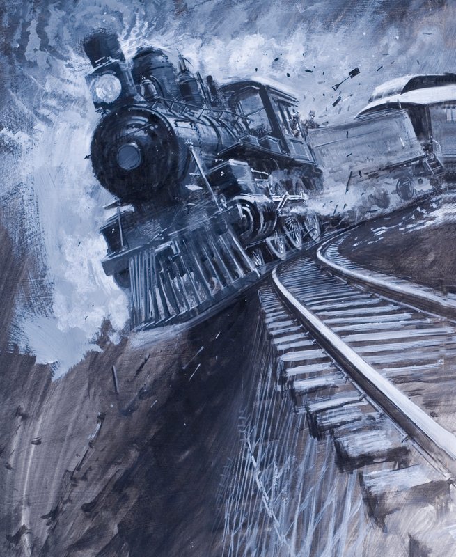 Katastrofa Southern Railway of America autorstwa Graham Coton