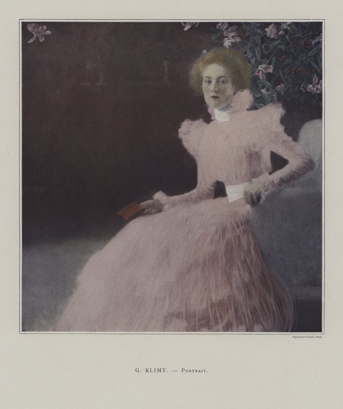 Portret Sonji Knips autorstwa Gustav Klimt