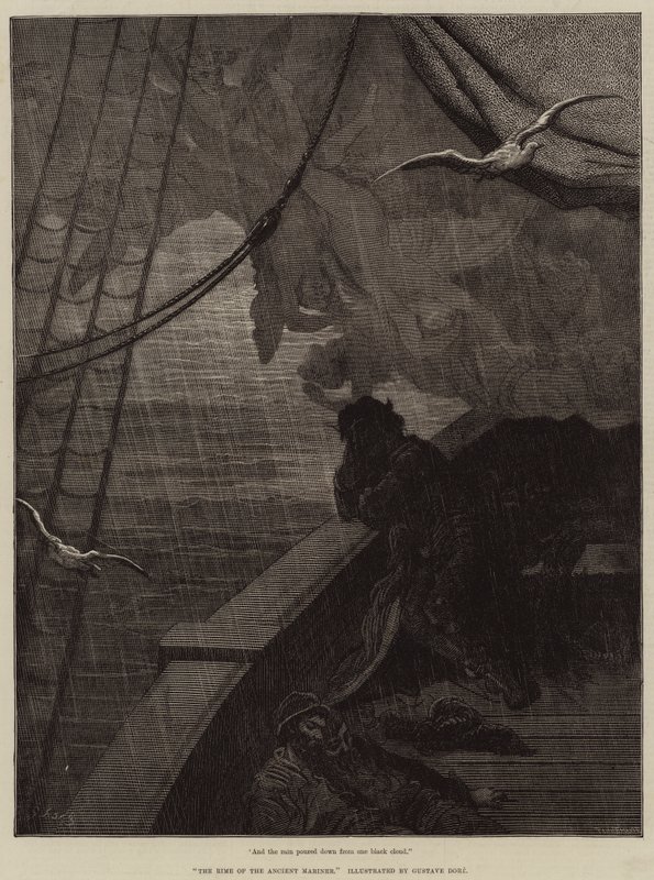 Rime of the Ancient Mariner autorstwa Gustave Dore