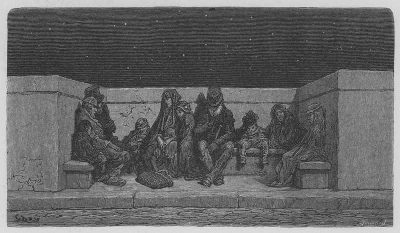 W La Belle Etoile autorstwa Gustave after Dore