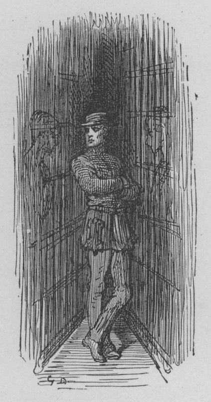 Gardian De Prison autorstwa Gustave after Dore