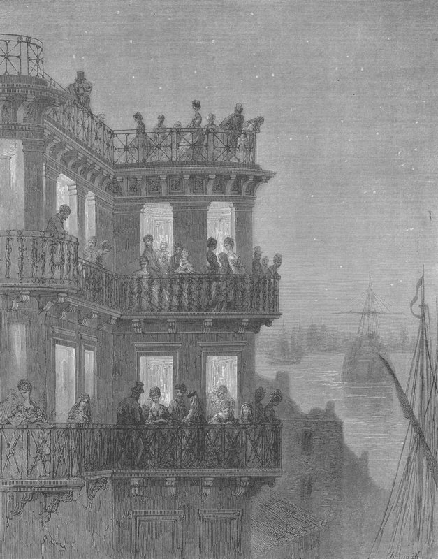Greenwich, w sezonie autorstwa Gustave after Dore