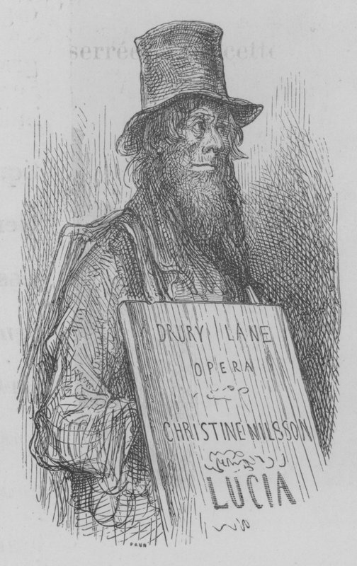 Biuro wędrowne autorstwa Gustave after Dore