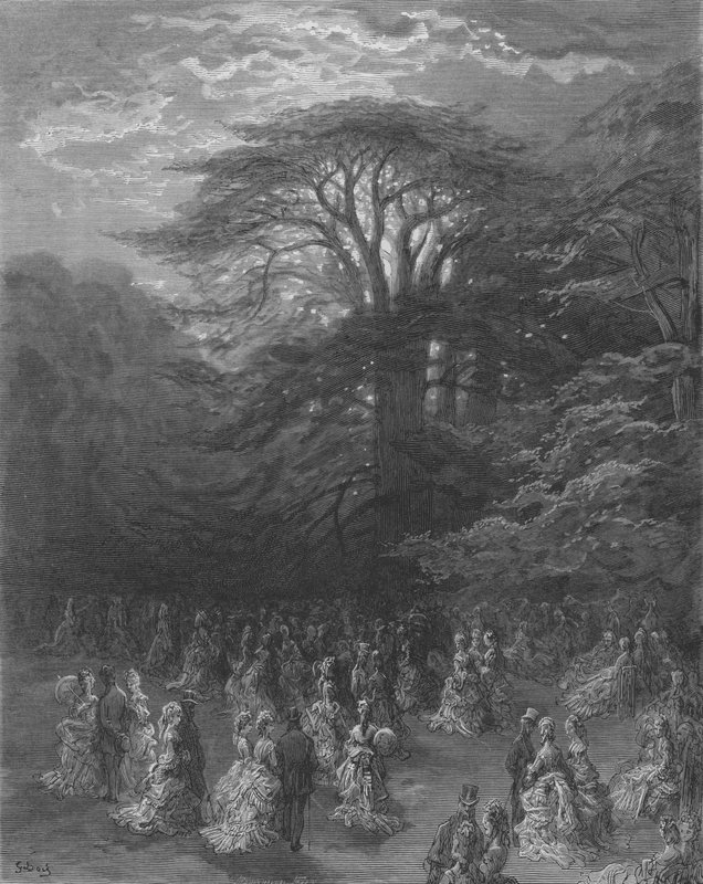 Spacer autorstwa Gustave after Dore