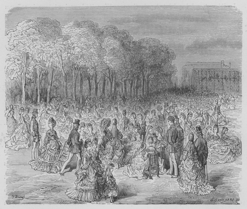 Ogród Zoologiczny autorstwa Gustave after Dore