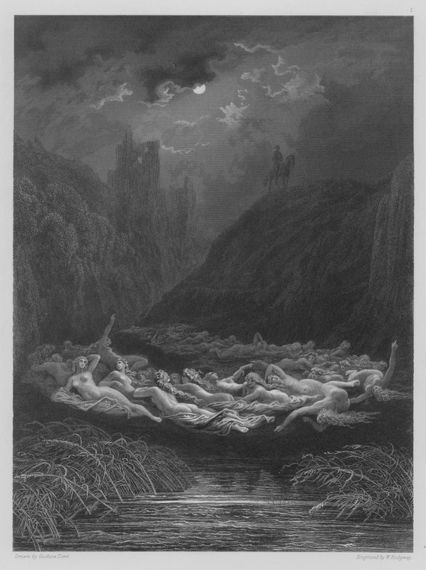Krąg Wróżek autorstwa Gustave after Dore