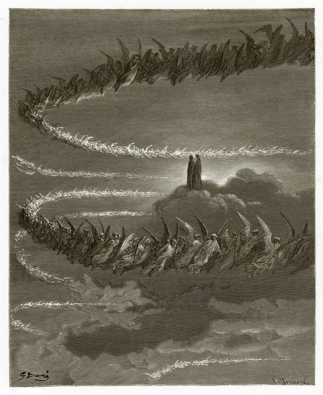 Duchy w Jowiszu autorstwa Gustave Dore