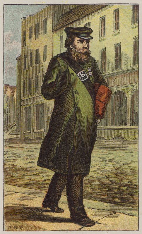 Komisarz (kolor lito) autorstwa H.W. (after) Petherick