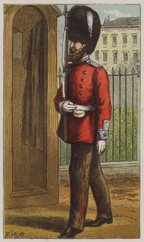Grenadier (kolor lito) autorstwa H.W. (after) Petherick