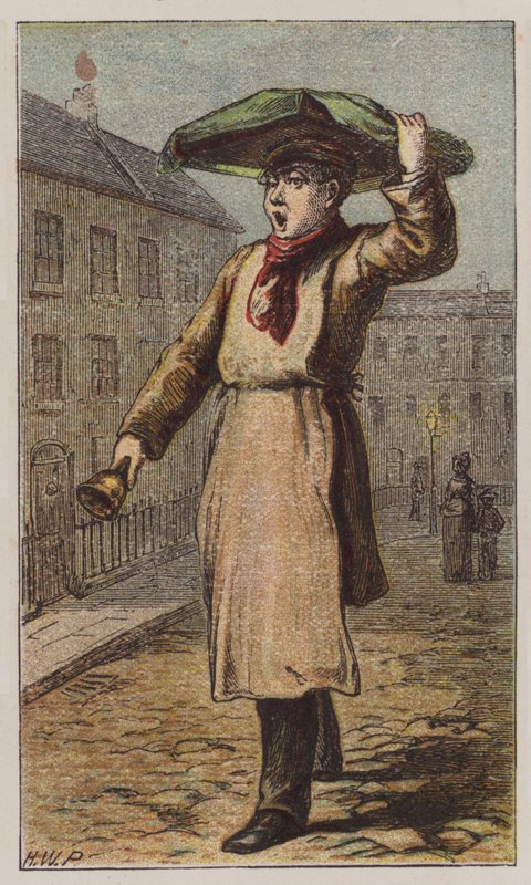 Muffin Man (kolor lito) autorstwa H.W. (after) Petherick
