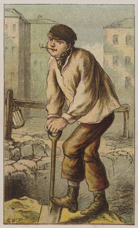 Granatowy (kolor lito) autorstwa H.W. (after) Petherick