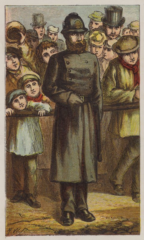 Policjant (kolor lito) autorstwa H.W. (after) Petherick