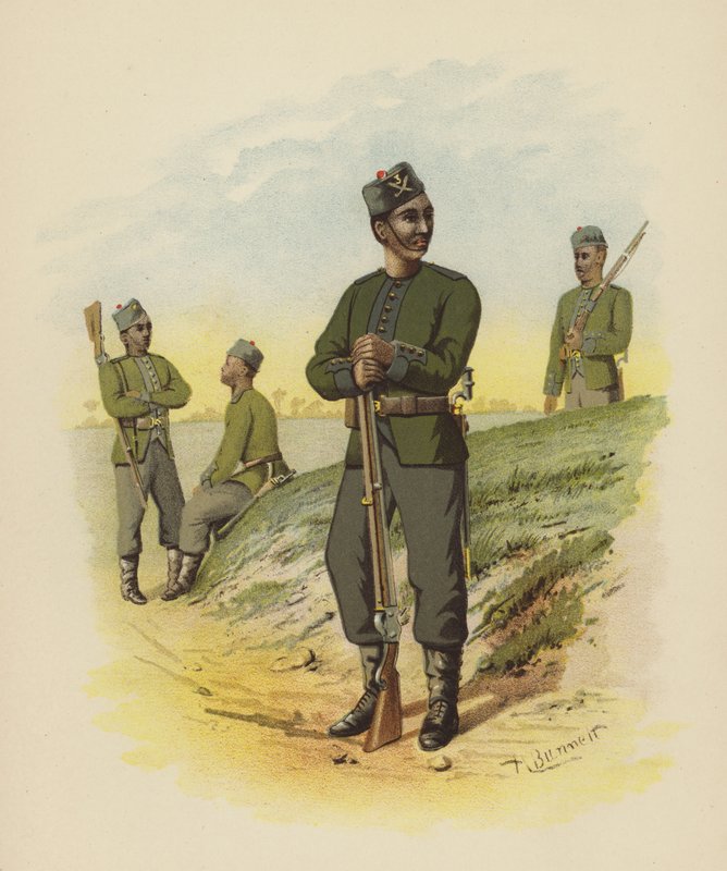Trzeci Goorkhas autorstwa H. Bunnett