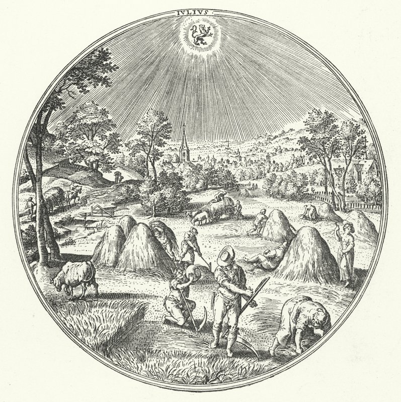 lipiec (grawerowanie) autorstwa Hans (after) Bol