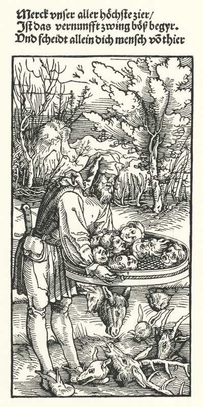 pragnienia (grawerowanie) autorstwa Hans (after) Burgkmair