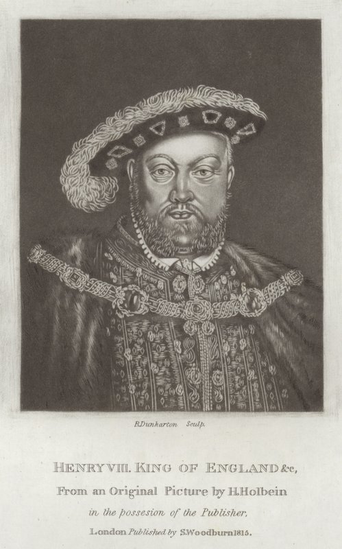 Henryk VIII Król Anglii autorstwa Hans Holbein der Jüngere