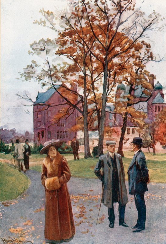 Park Królowej, Toronto autorstwa Harold Copping