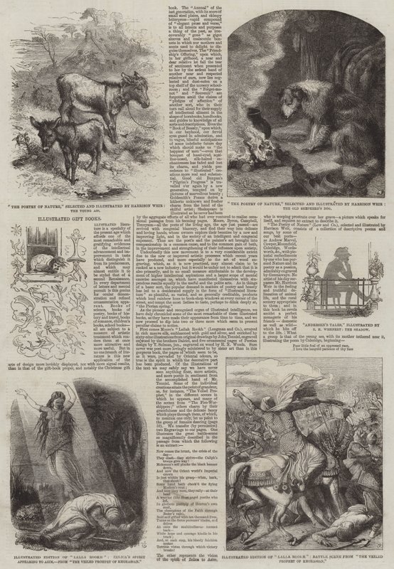 Ilustrowane książki prezentowe autorstwa Harrison William Weir