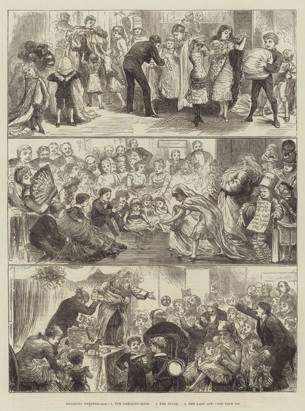 Teatry domowe autorstwa Harry Furniss