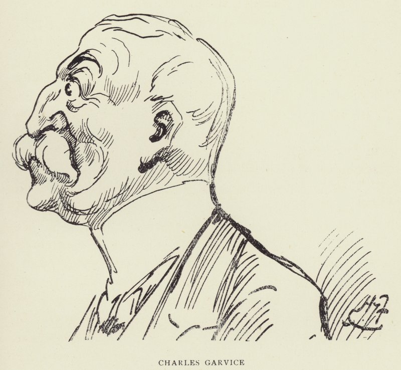 Karol Garvice autorstwa Harry Furniss