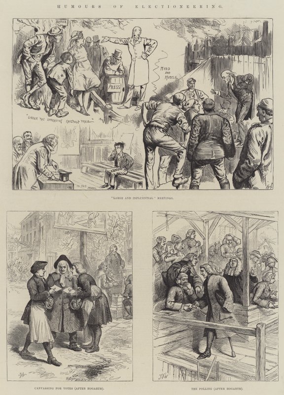 Humory wyborcze autorstwa Harry Furniss
