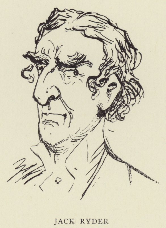 Jack Ryder autorstwa Harry Furniss