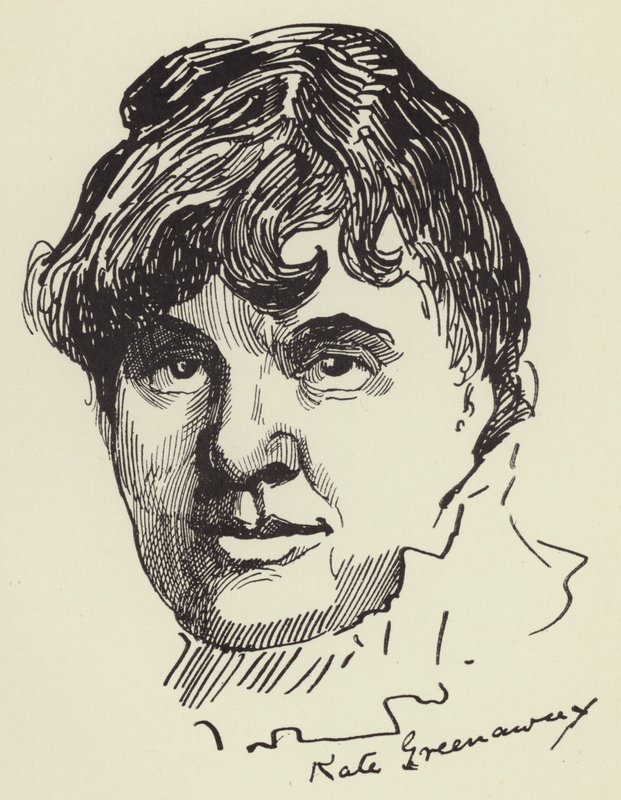 Kate Greenaway autorstwa Harry Furniss
