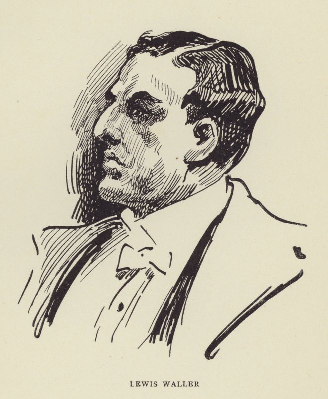 Lewis Waller autorstwa Harry Furniss
