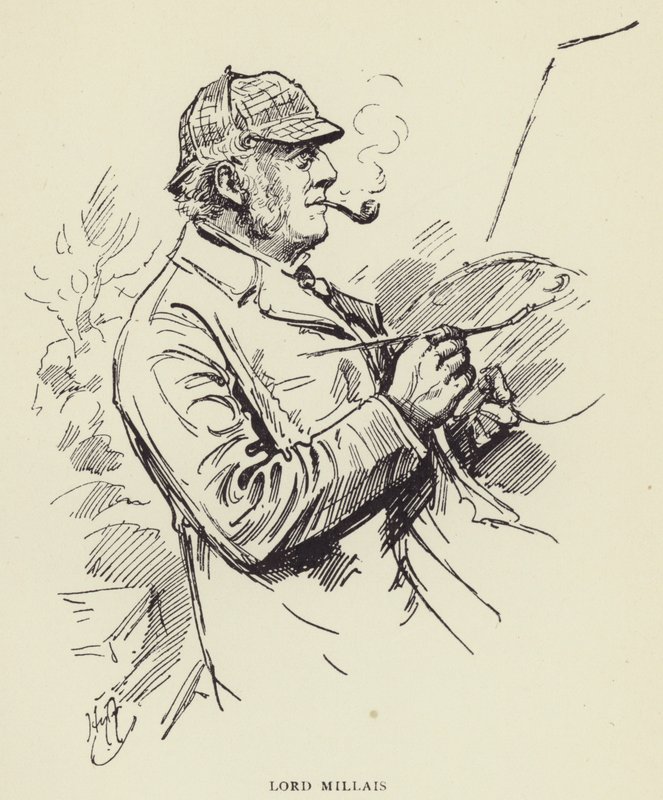 Lord Millais autorstwa Harry Furniss