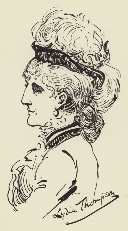 Lidia Thompson autorstwa Harry Furniss