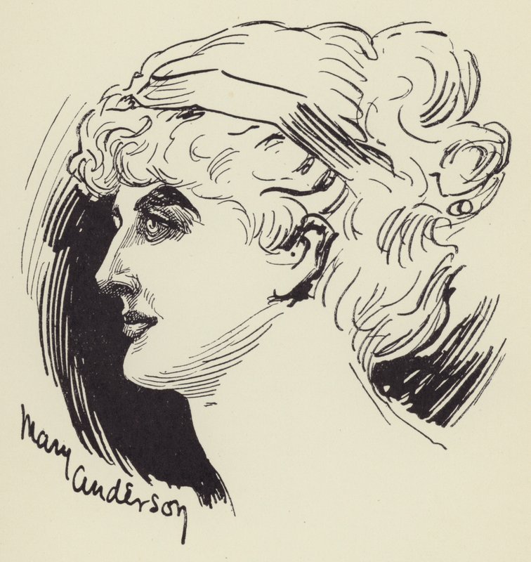 Mary Anderson autorstwa Harry Furniss
