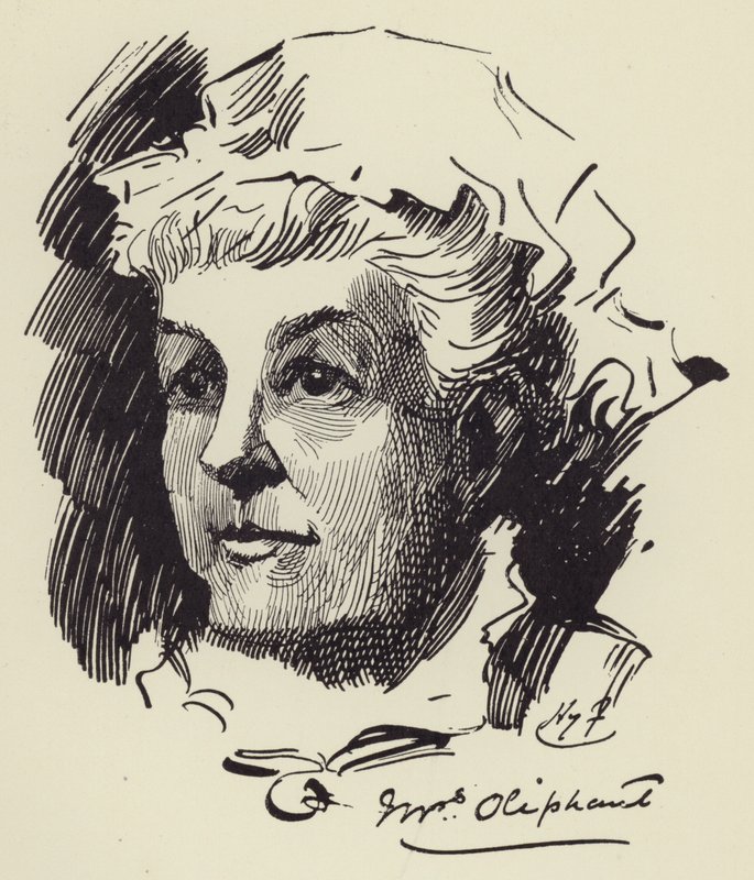 Pani Oliphant autorstwa Harry Furniss