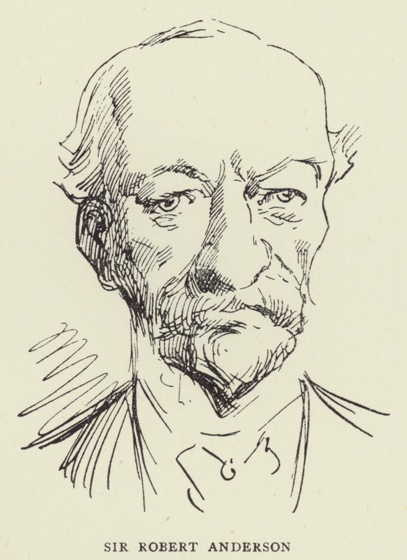Sir Robert Anderson autorstwa Harry Furniss