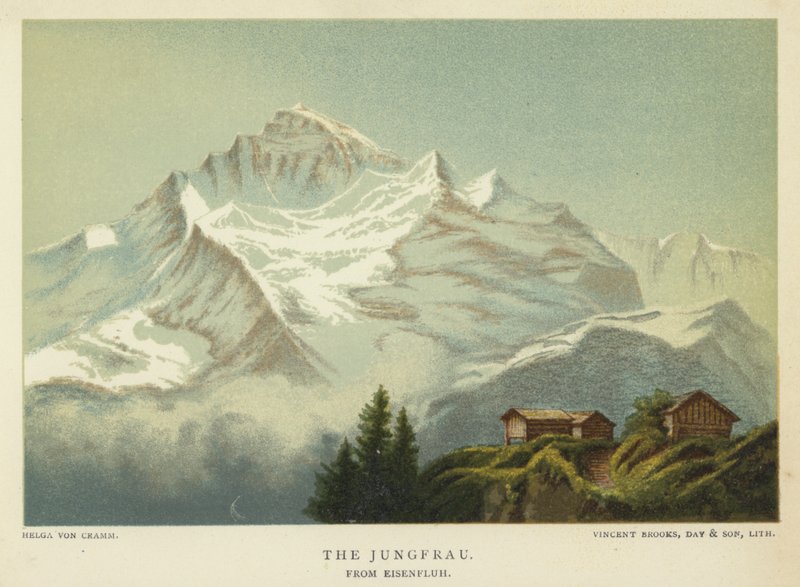Jungfrau z Eisenfluh autorstwa Helga von Cramm