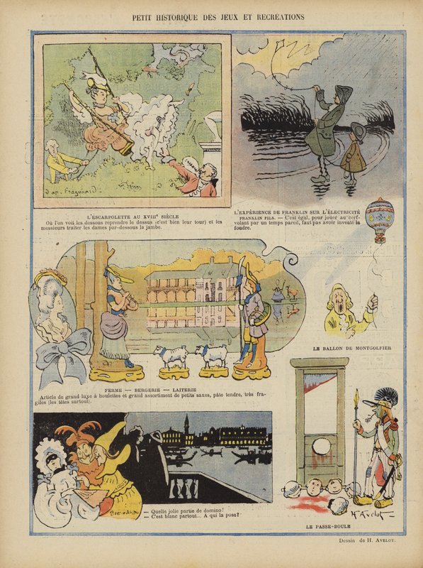 Ilustracja do Le Rire autorstwa Henri Avelot