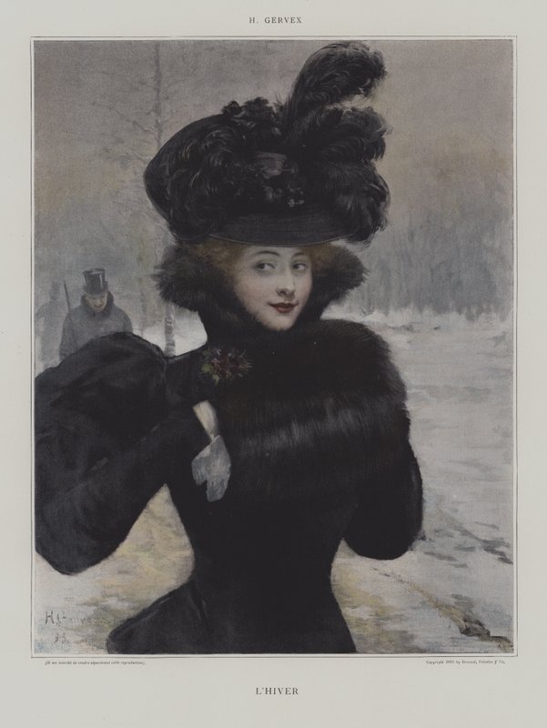 LHiver (zima) autorstwa Henri Gervex